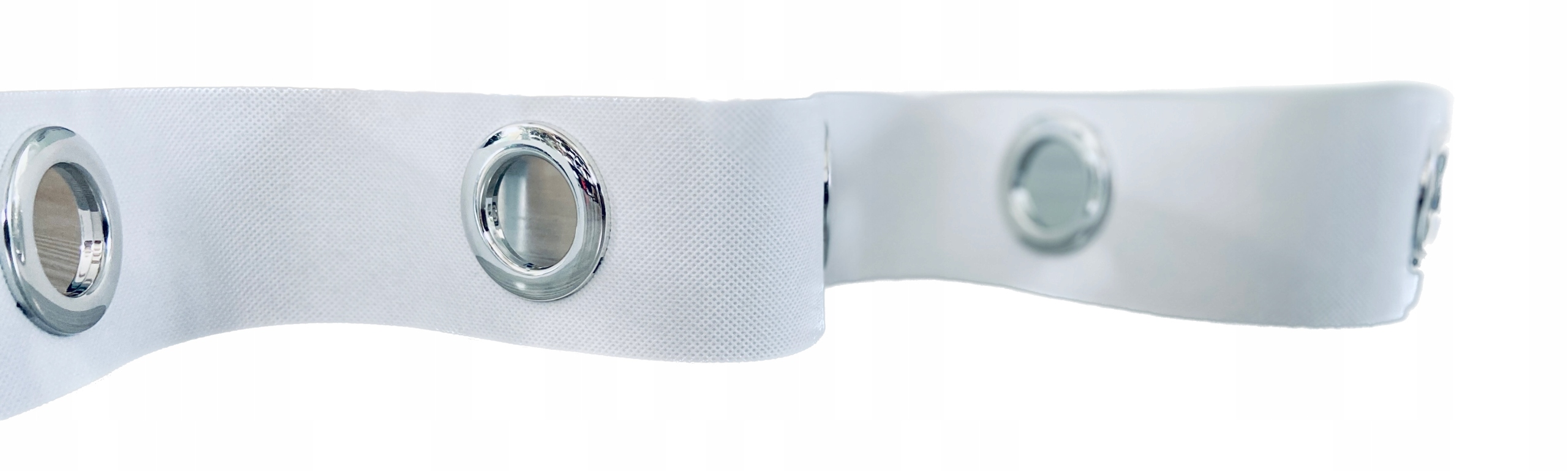 TAŚMA USZTYWNIAJĄCA 8CM Z PRZELOTKAMI KÓŁKA KOLORY DO FIRAN ZASŁON