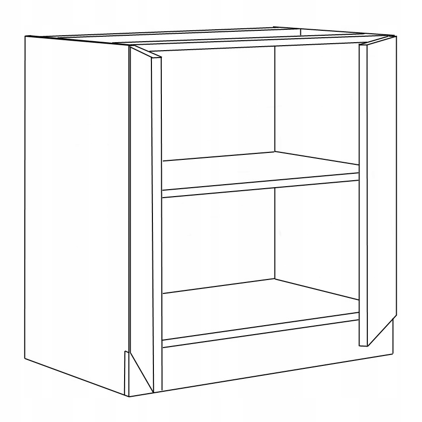 Szafka kuchenna ARA 80 cm z półką HIT SPRZEDAŻY EAN (GTIN) 5903736014134