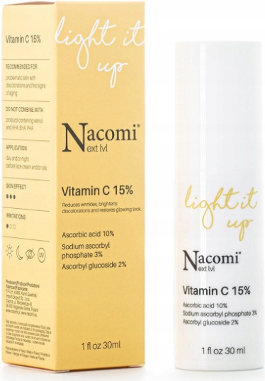 Nacomi Next Level Serum Vitamin Witamina C 15%