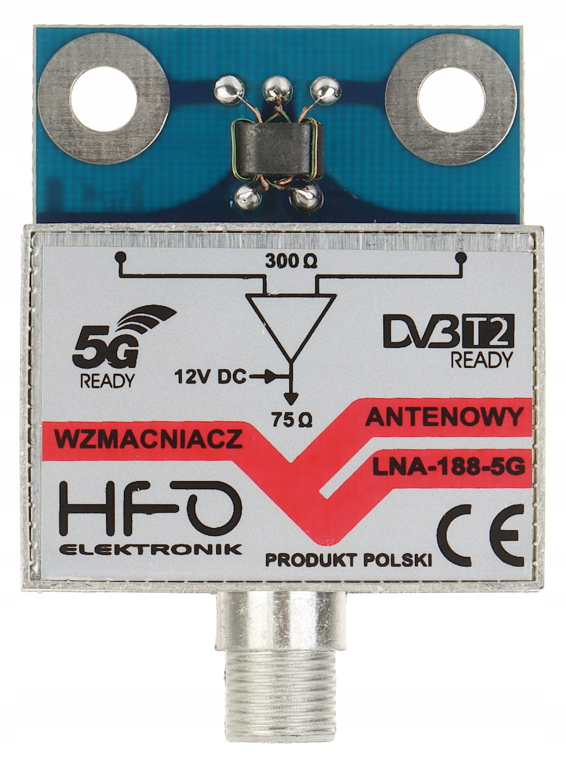 

Wzmacniacz DVB-T2 LNA188-5G 32dB Lte 5G Wtyk F