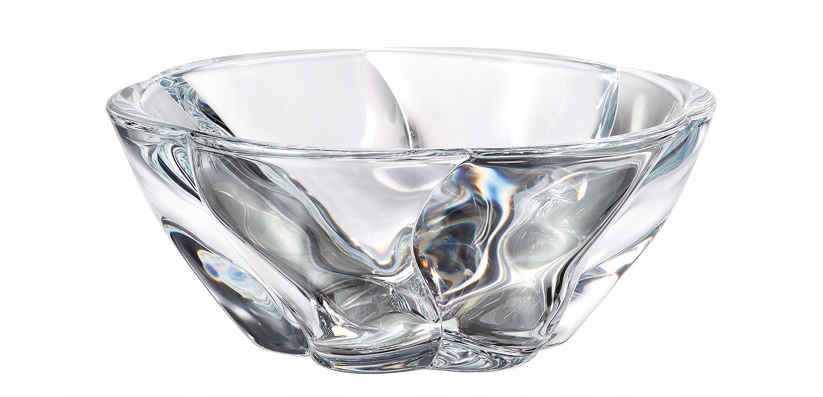 Misa Šalátová Miska Krištáľ Bohemia Barley Twist Misa 280