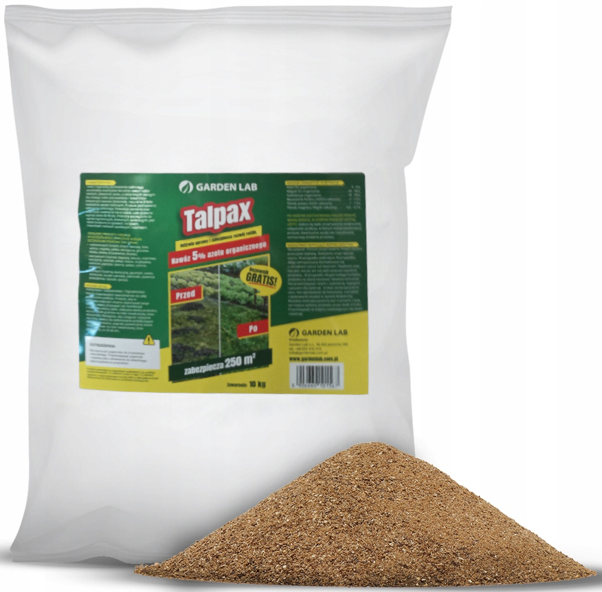 Środek Granulat Preparat Na Turkucie Pędraki Nicienie Krety Talpax 10KG