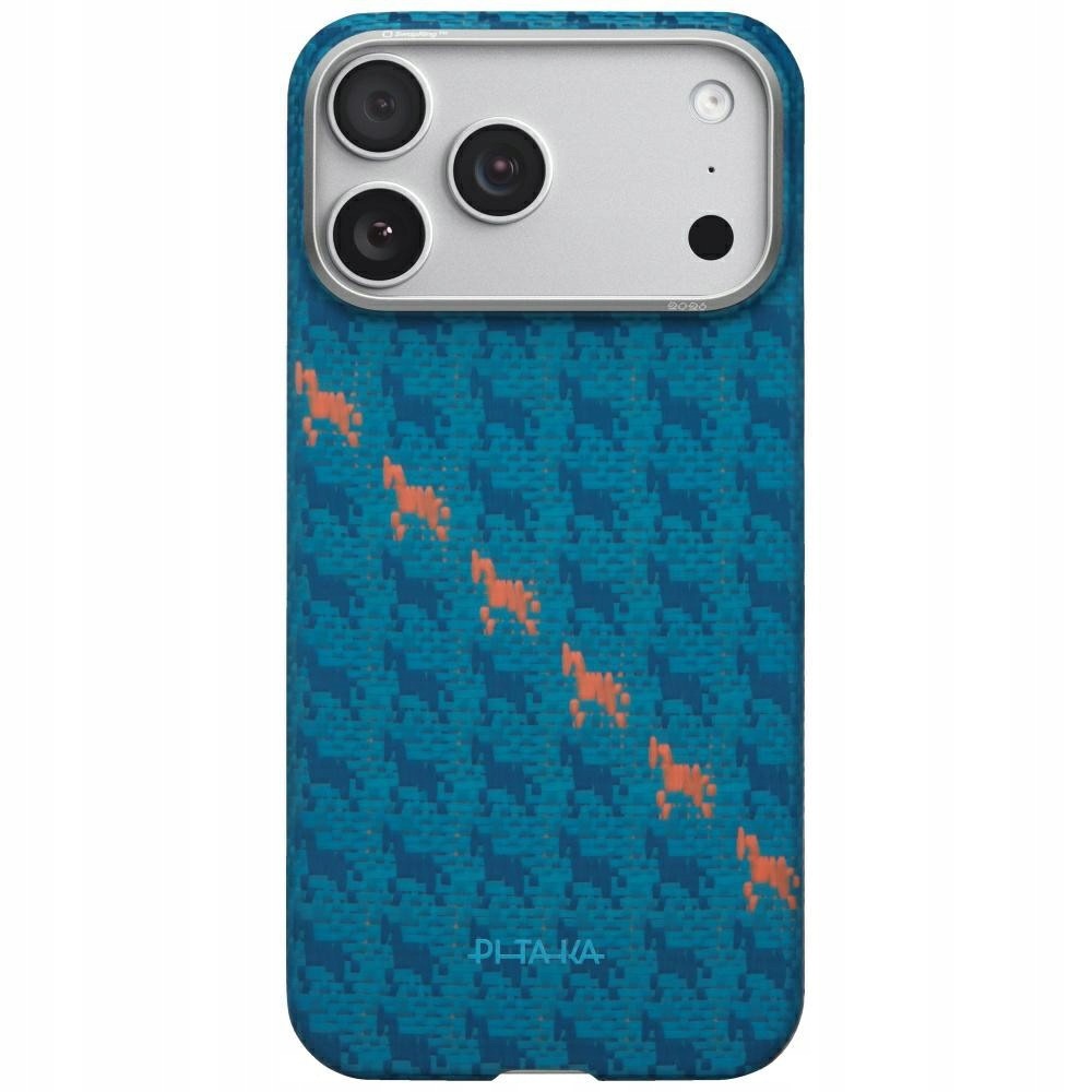 Puzdro Pitaka Happiness Rides Edge MagSafe iPhone 17 Pro indigo
