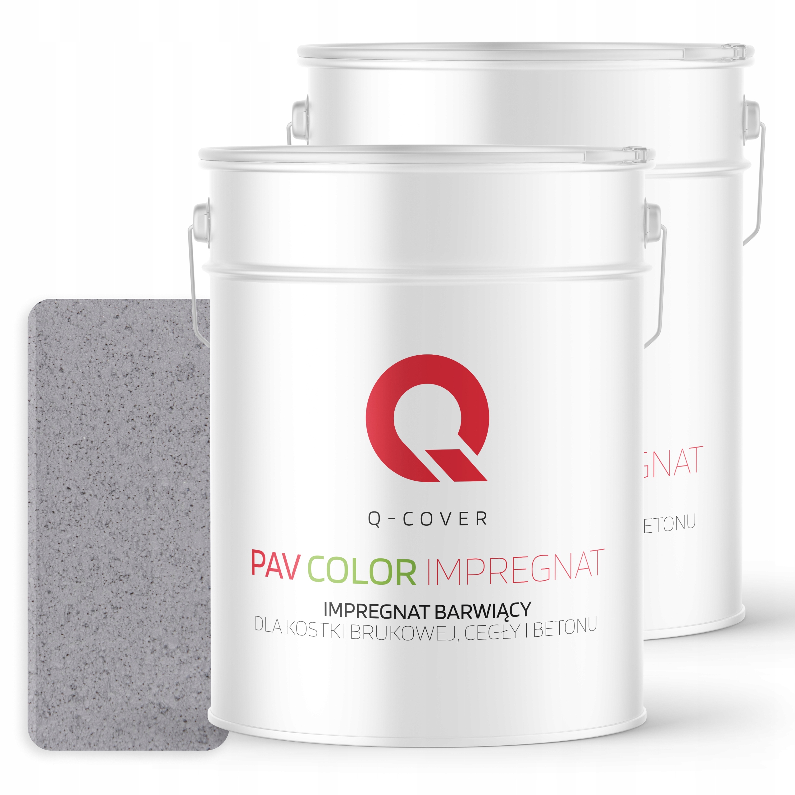 Barvící impregnát Barva na kostku Přípravek 10L Barva Šedá