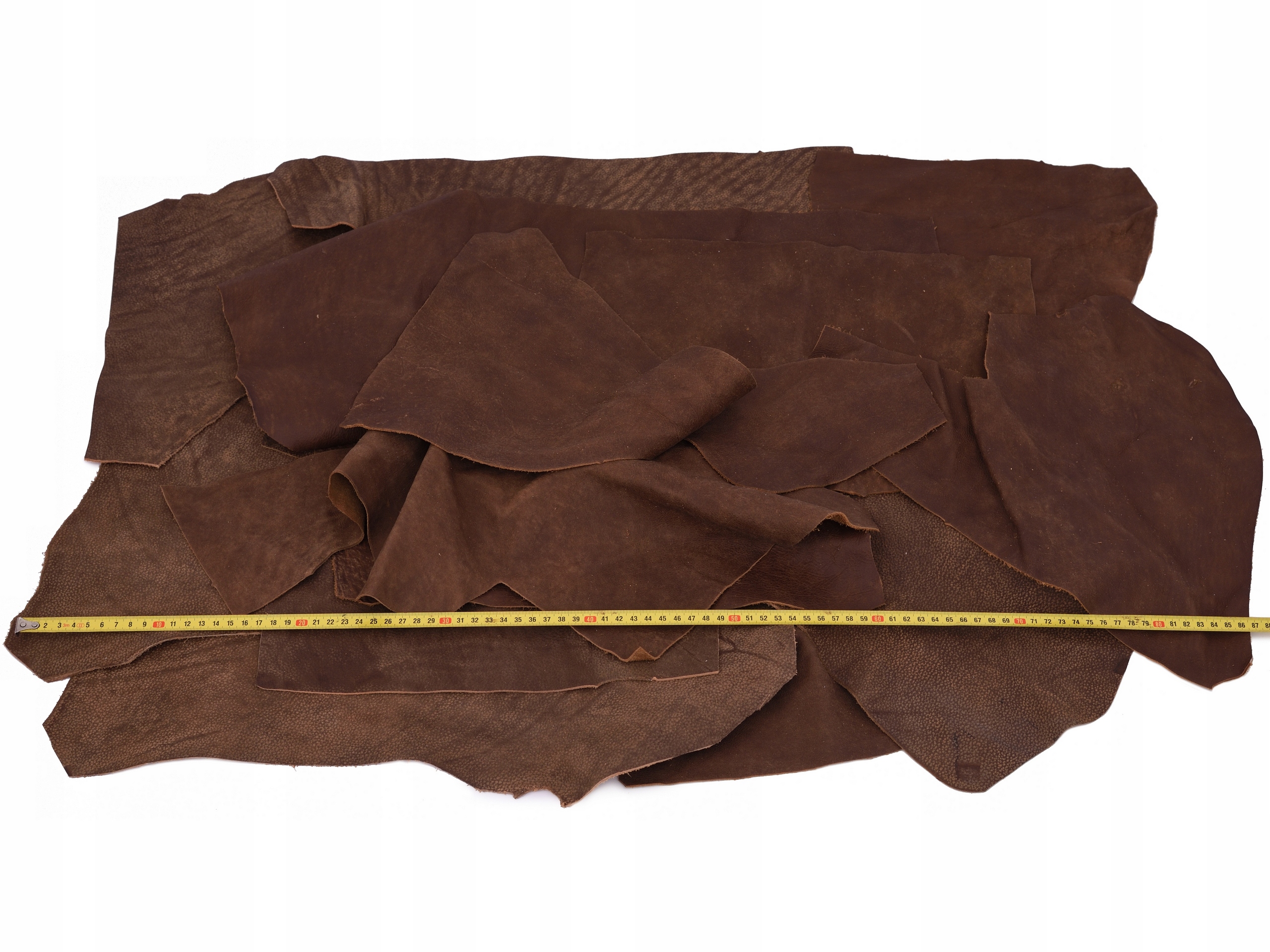 SKÓRA BRĄZOWA CIEMNA POSTARZANA MAT NATURALNA GARBOWANA ROŚLINNIE VARIUS Marka bez marki