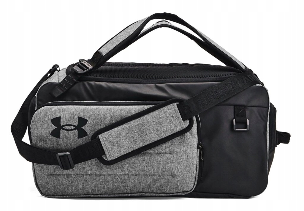 Under Armour Taška Ua Contain Duo MD Bp Duffle-GRY šedá