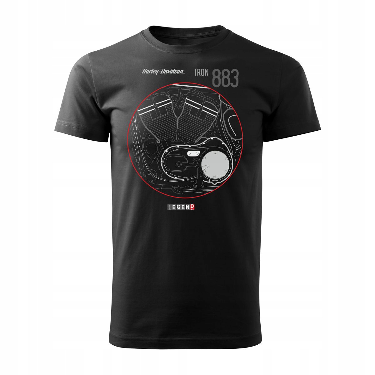 

Koszulka motocyklowa na motor Harley Iron 883
