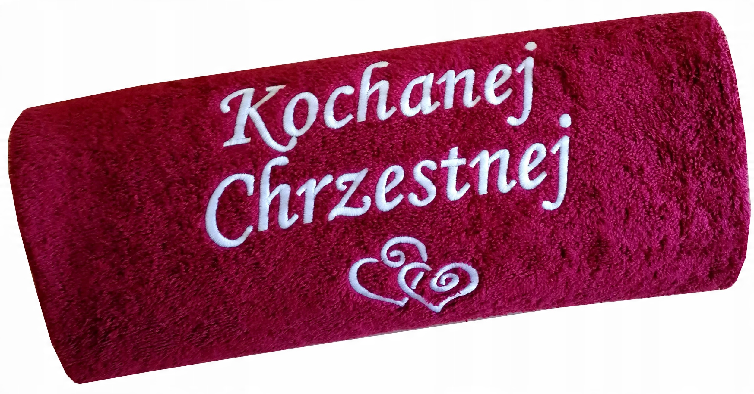 

Ręcznik prezent Podziękowania rodziców chrzestnych