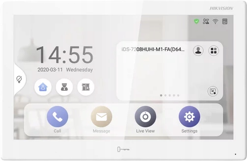 Monitor videovrátnika Hikvision DS-KH9510-WTE1(B) 10"