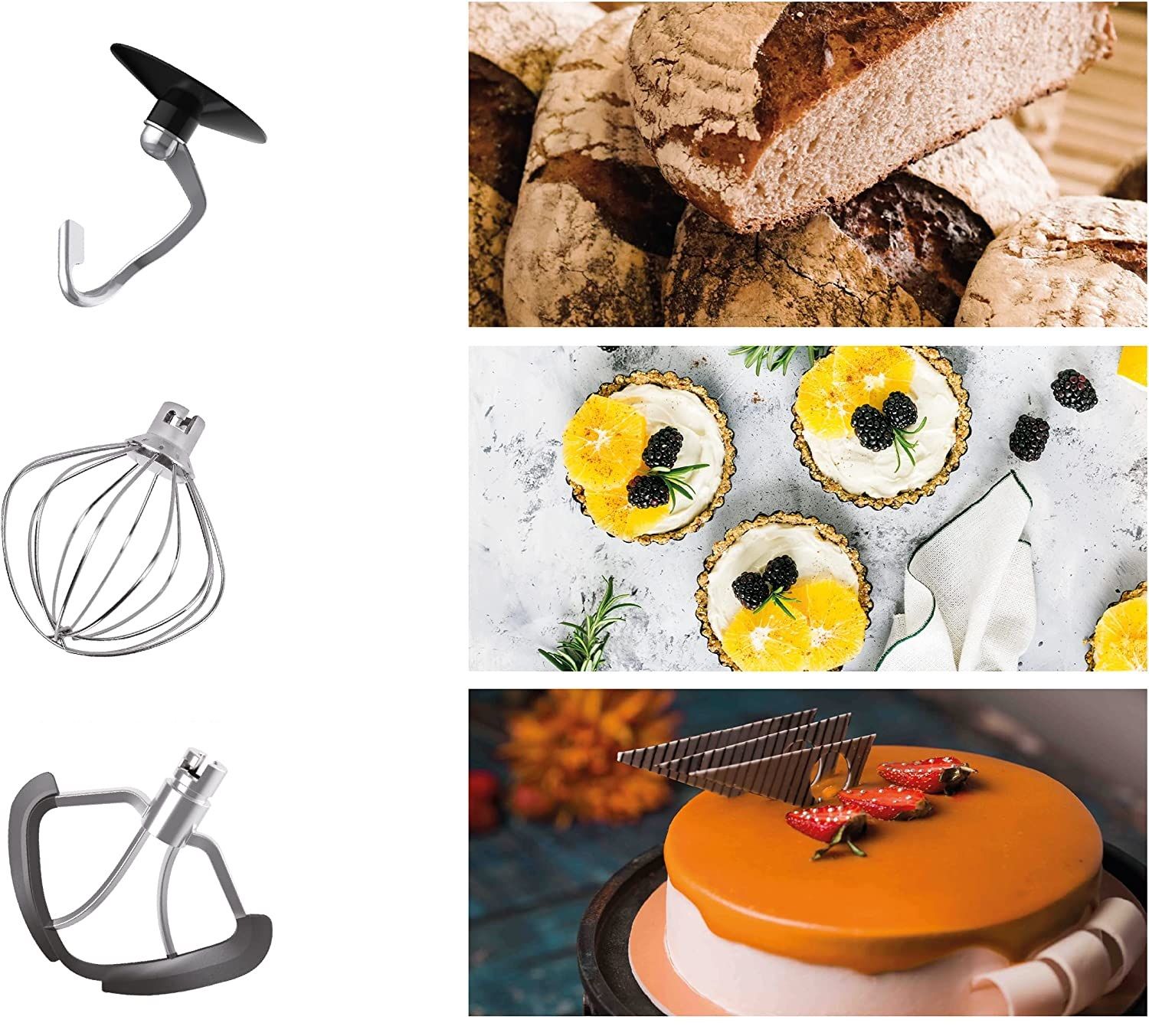 БОЛЬШАЯ ПЛАНЕТАРНАЯ КУХОННАЯ МАШИНА 1300ВТ ЧАША 6.2Л Другой бренд