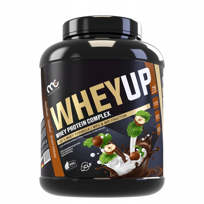 Muscle Clinic Whey Up 1800 g Wpc syrovátkový koncentrát čistý Top