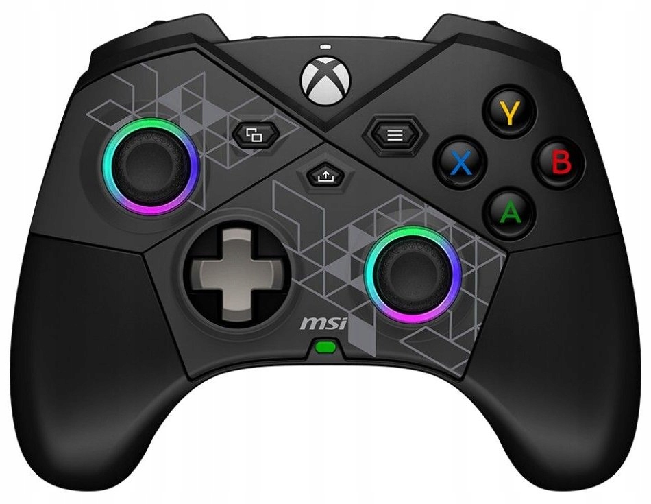 Msi gamepad Force Pro W/ bezdrátový/ Rgb/ 2,4GHz/ Bluetooth/ Usb-c/ pro Pc,
