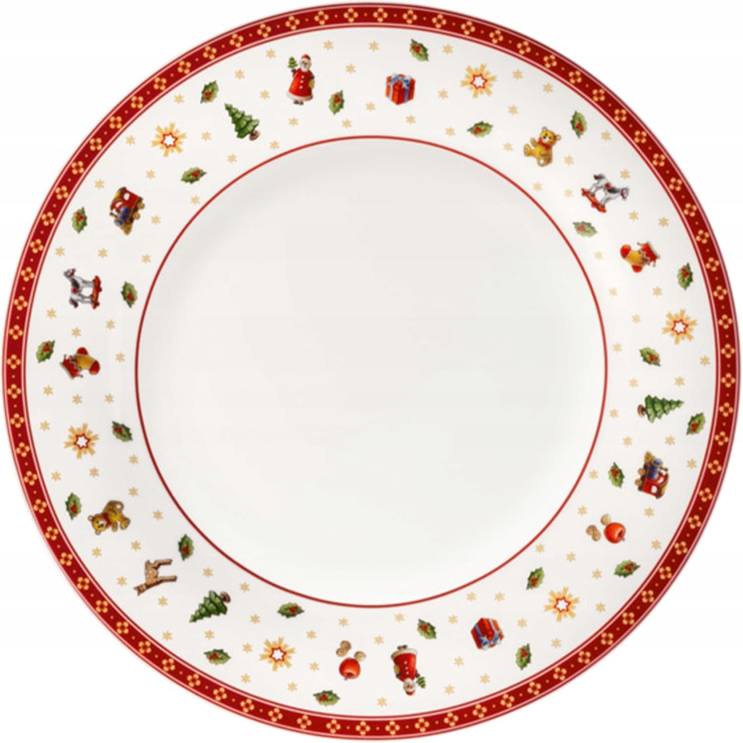 Sváteční Porcelánový Talíř Na Večeři 27 CM Z Kolekce
