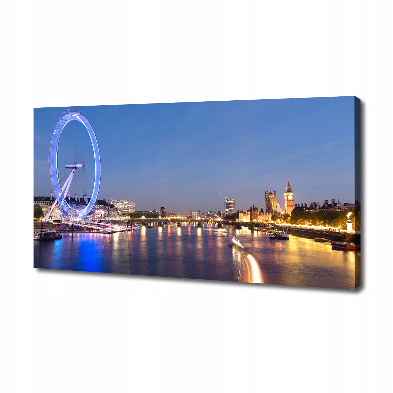 

Foto obraz na płótnie London Eye Londyn 140x70 cm