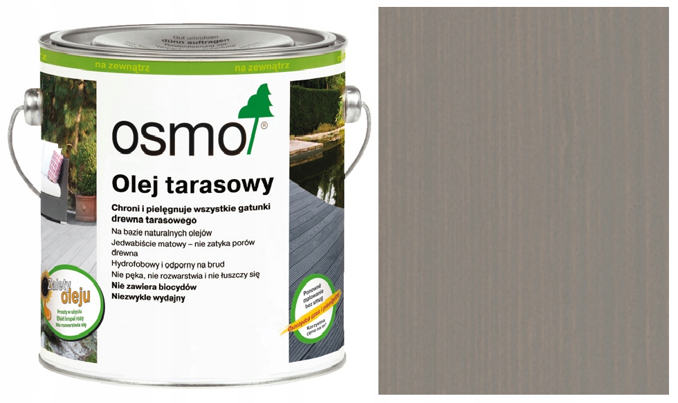 

Osmo Olej Specjalny Szary 019 2,5 L