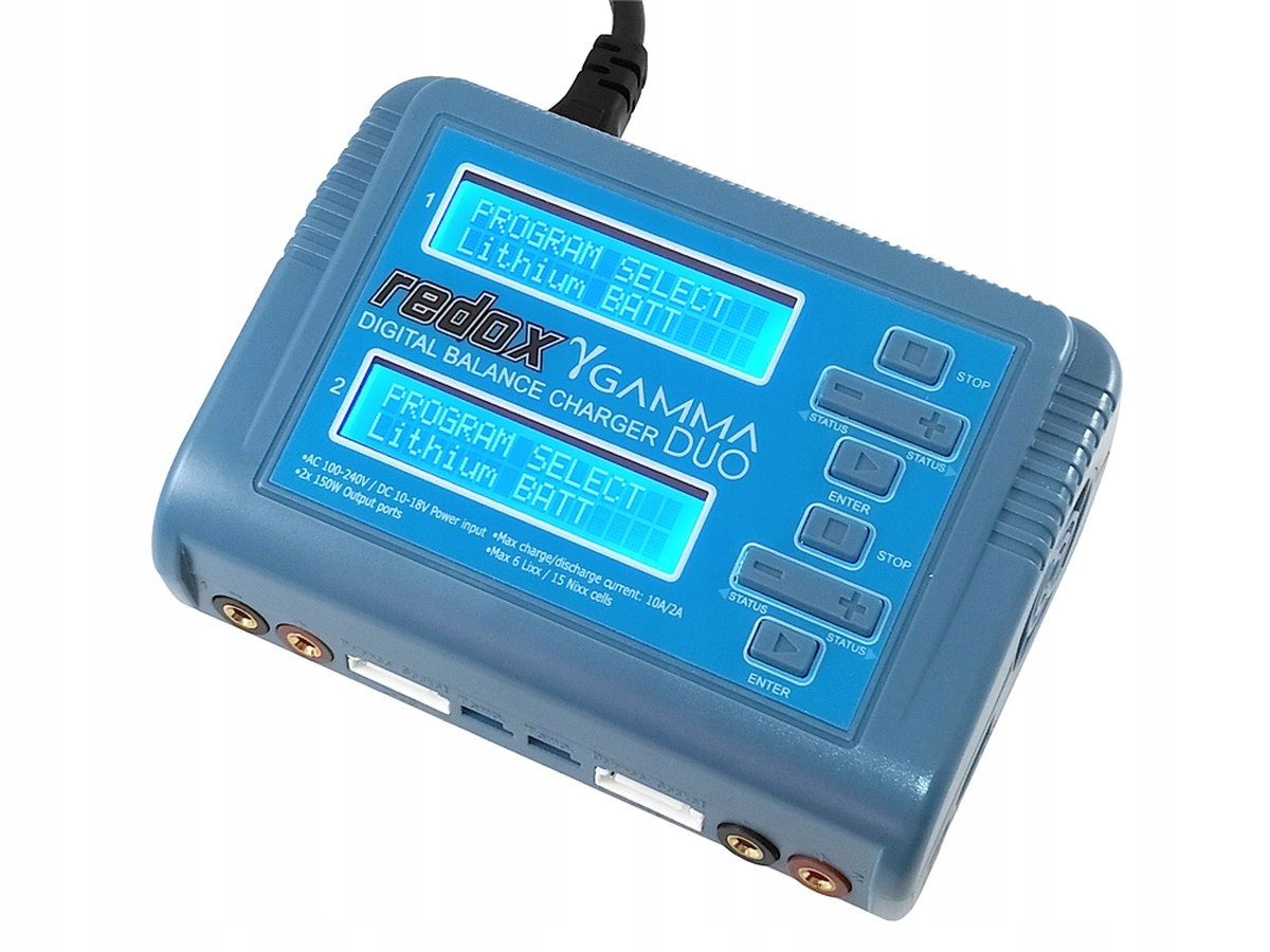 Nabíječka Redox Gamma Duo s vestavěným napájecím zdrojem