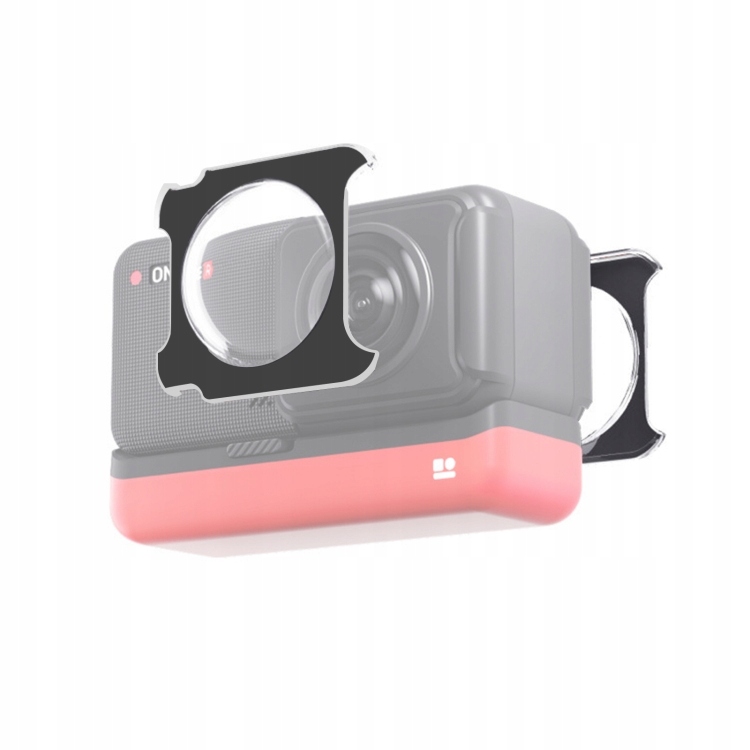 PULUZ Lens Guard PC Protective Cover for Insta360 One RS Black