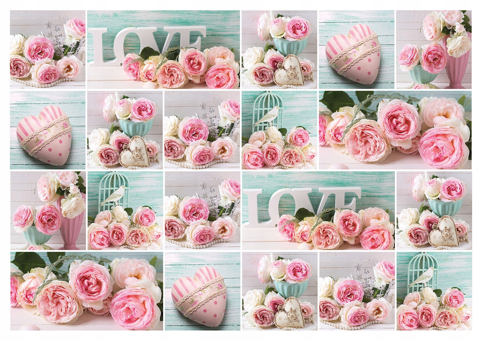 Fototapeta Růže Perly vinyl 368x280 Květiny Láska Elegance Romantismus lepidlo