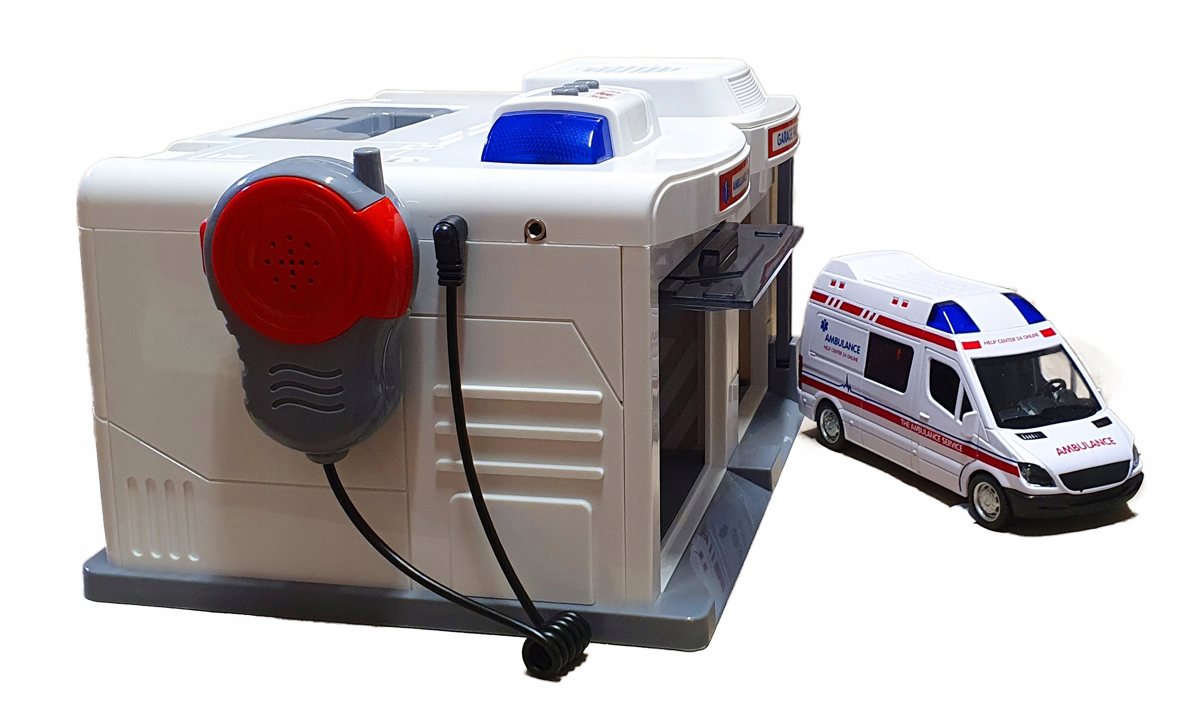 Auto Ambulans + Baza Służb Ratunkowych stacja SOS Marka bez marki