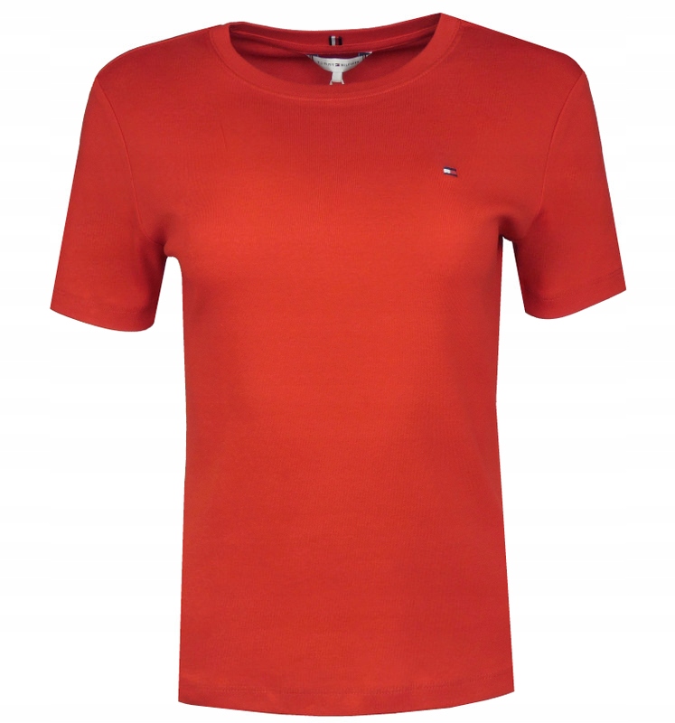Tommy Hilfiger dámské tričko Slim, červené, Xs