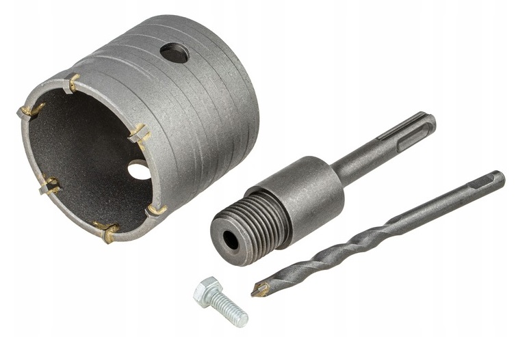 OTWORNICA 65 mm SDS PLUS FREZ DO BETONU OTWORNICE ADAPTER Seria PROFESSIONAL