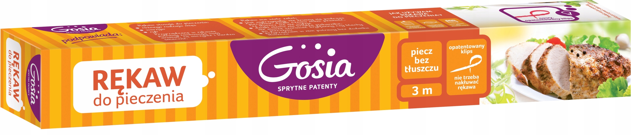 Gosia Rękaw do Pieczenia 3m x 31 Cm Kartonik