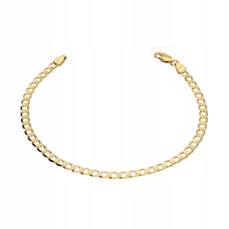 Klasický náramek zlatý pancíř 585 14K, odolný, unisex, 8.80 g jako dárek