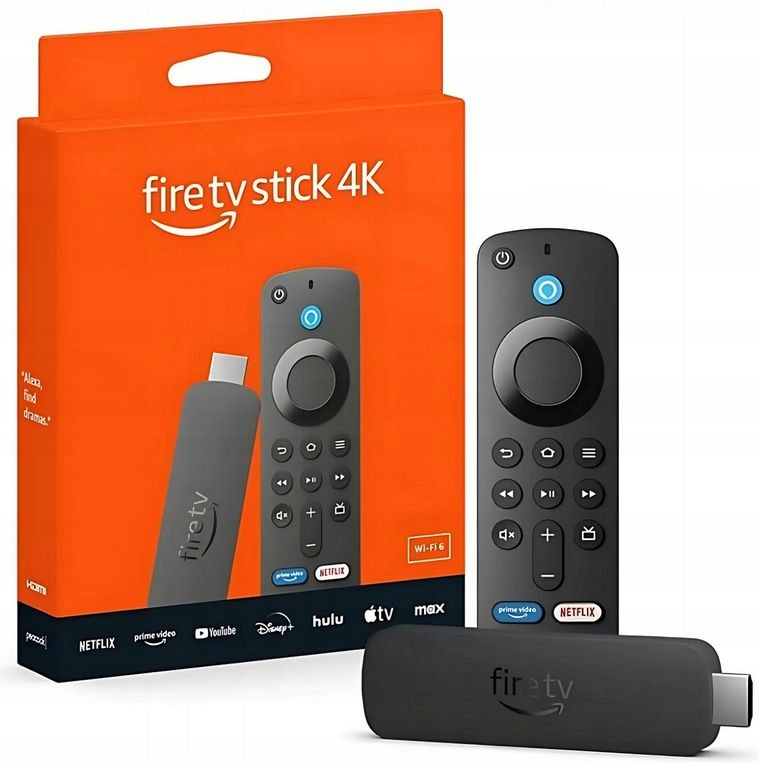 Přehrávač Amazon Fire Tv Stick 4K 8GB WiFi6 Bluetooth HDR10+