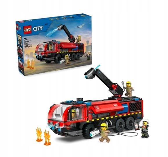 Lego (r) City 60499 Letištní Hasičský Vůz