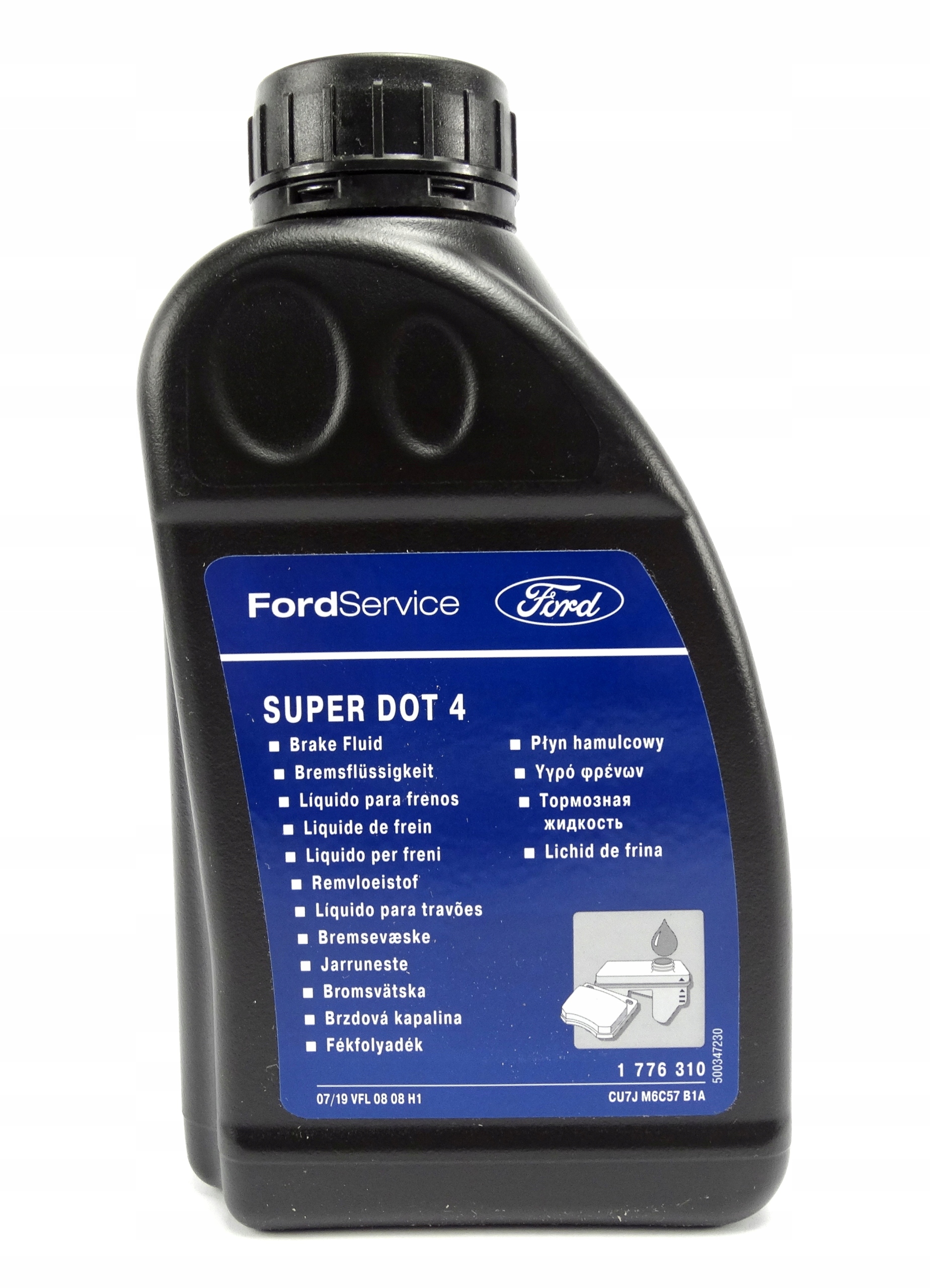 

Płyn Hamulcowy Ford Forda DOT4 0.5L Oryginał