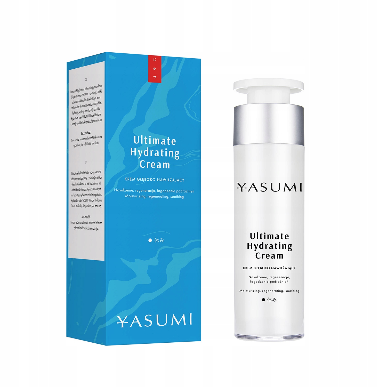 Krem nawilżający do twarzy Yasumi Ultimate dzień i noc 50 ml