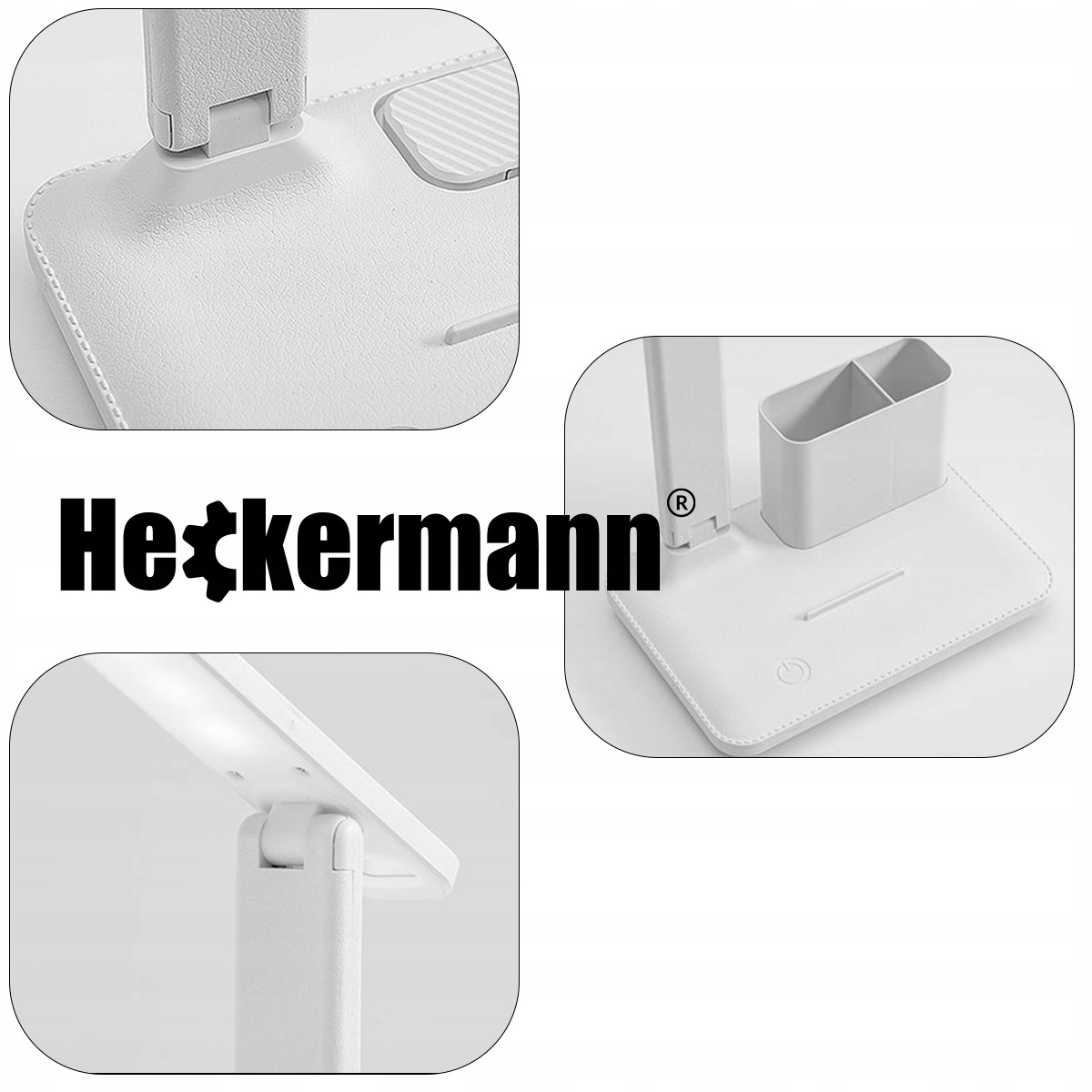 LAMPKA BIURKOWA LAMPA NA BIURKO DOTYK BEZPRZEWODOWA LED ORGANIZER 3 TRYBY Rodzaj gwintu zintegrowane źródło LED