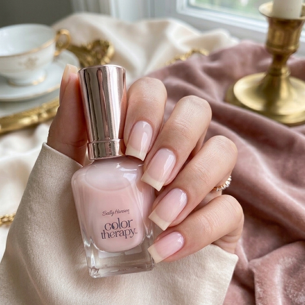 Лак для нігтів Sally Hansen Color Therapy Argan Oil Rosy Quarz 220 — фото 7