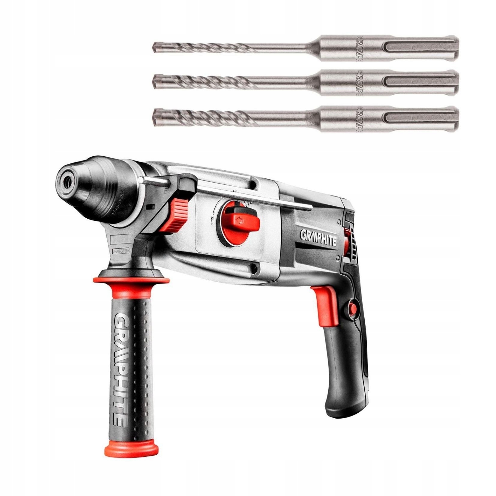 

Zestaw- młotowiertarka Sds+ 900W, walizka +wiertła