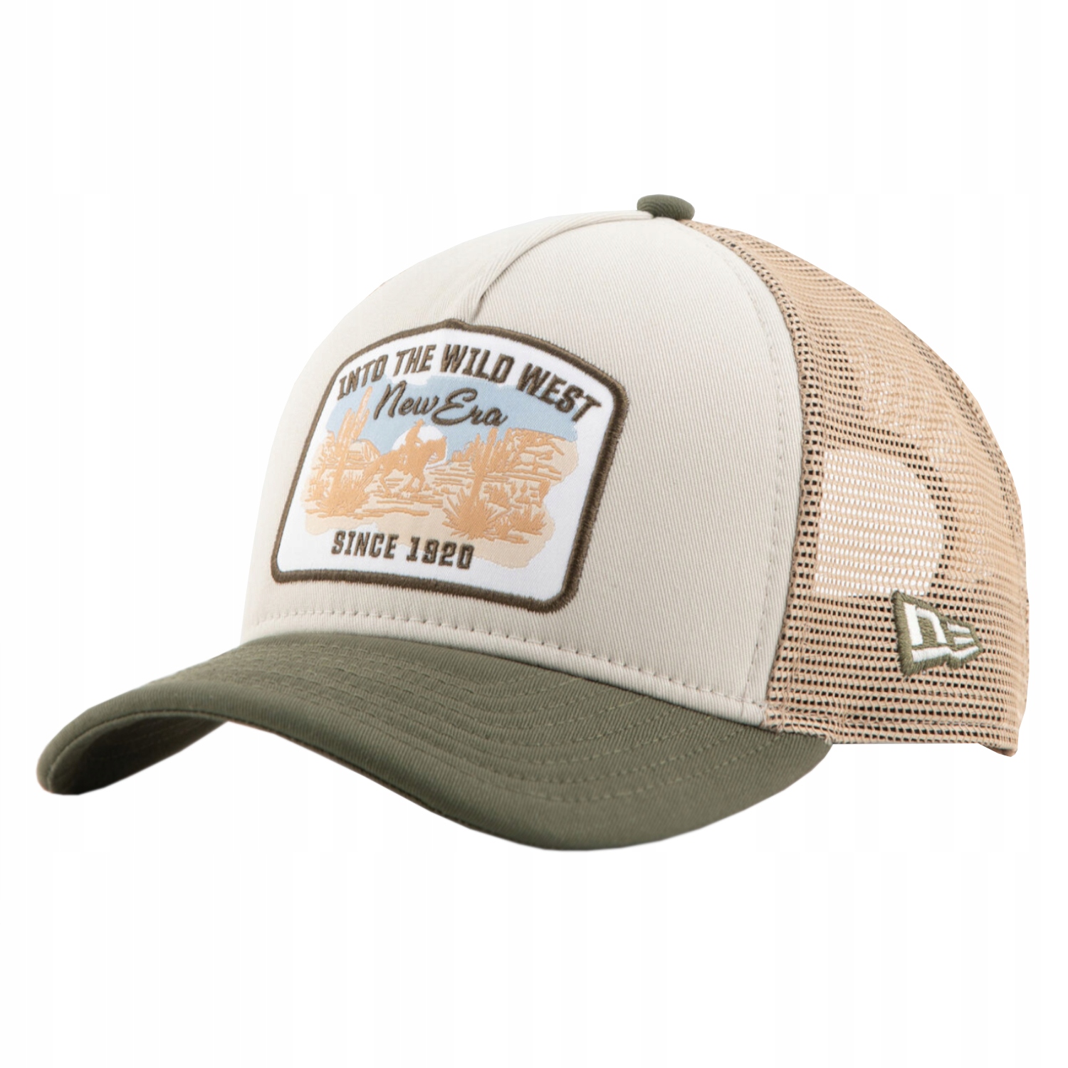 New Era 9FORTY MC Trucker Cap [osfm] Kšiltovka Pánská Bavlna Béžová