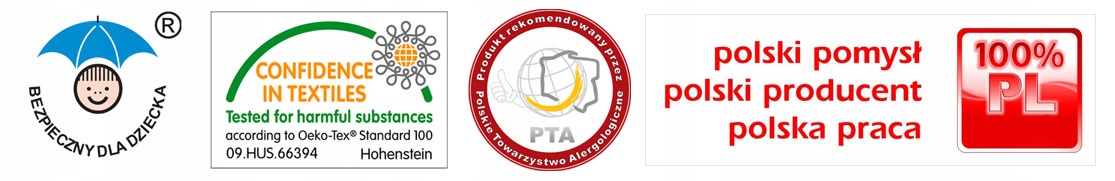 Poduszka Antyalergiczna CLASSIC 70x80 INTER-WIDEX Długość (cm) 80 cm