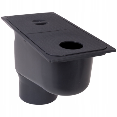 

Osadnik rynny Czyszczak rynnowy Studzienka Grafit