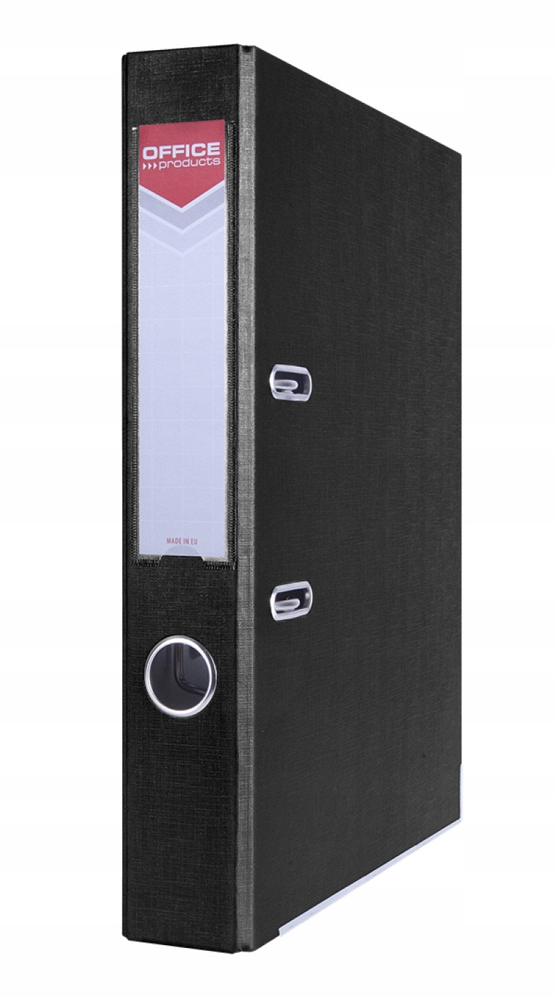 

Segregator z szyną Pp A4/55mm czarny dźwigniowy