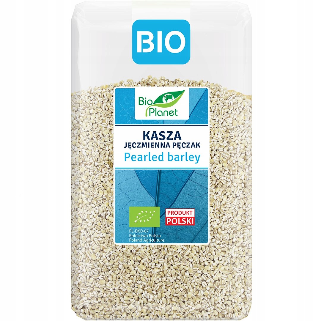 12x Kasza Jęczmienna Pęczak Bio 1 kg Bio Planet