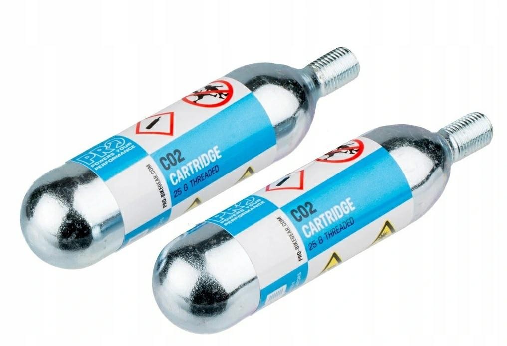 

Naboje CO2 Pro 2x25g z gwintem