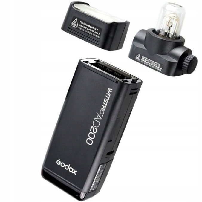 Lampa plenerowa Godox AD200 TTL Kit 200Ws Kod producenta AD200 KIT