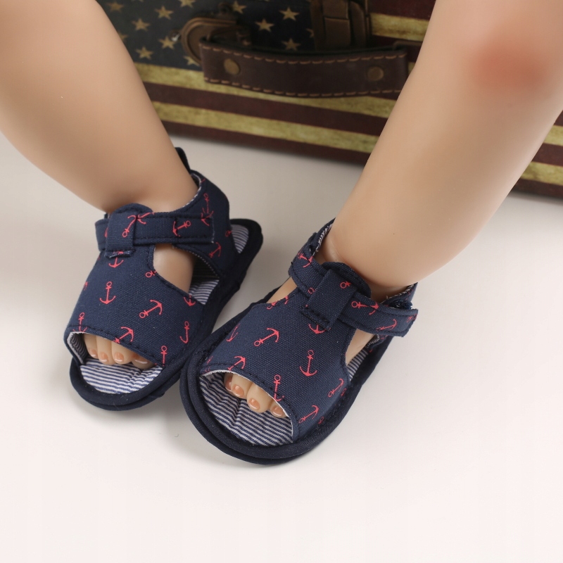 Buciki niemowlęce na rzepy niechodki 0-6m PREZENT Rozmiar (new) 17