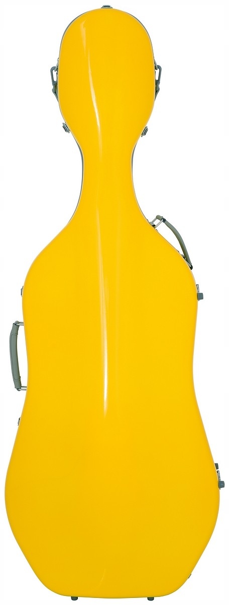 Karbonové violoncellové pouzdro Quill 4/4 M-case Žluté