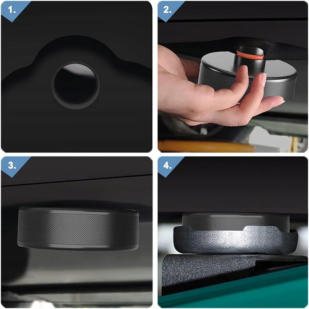 PODKŁADKI SAMOCHODOWE GUMOWE 4szt DO Tesla 3/Y/X/S Marka Luxtom