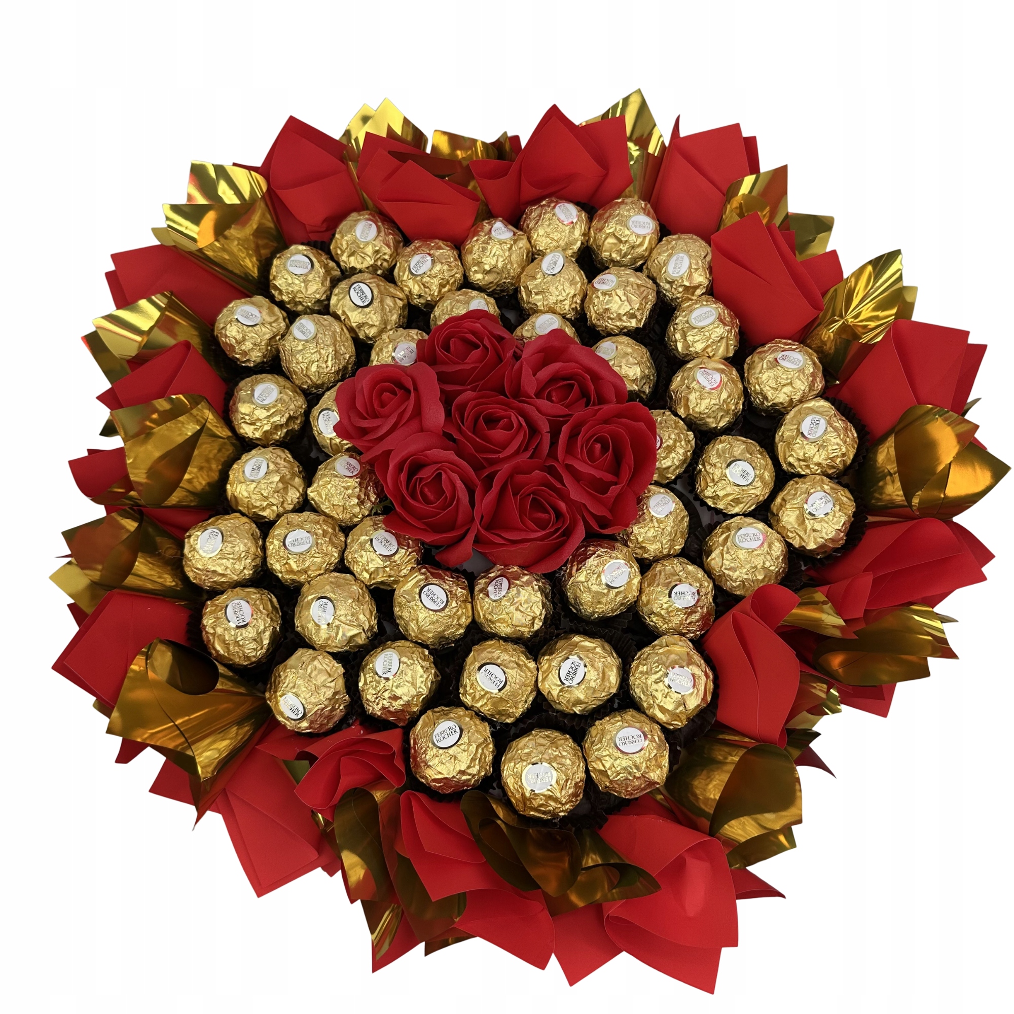 Dárková Sada Kytice Květin Ferrero Den Žen Výročí Narození 18.