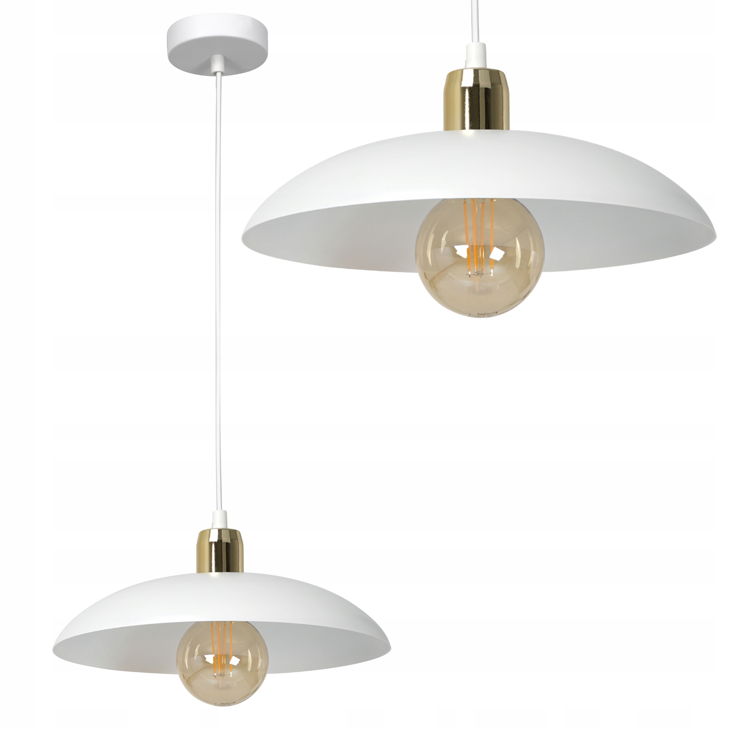 

Lampa Wisząca Sufitowa Zwis Metal Żyrandol Loft
