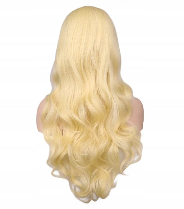 PERUKA WIG WŁOSY BLOND DŁUGIE BARBI COSPLAY STRÓJ NA BAL KARNAWAŁ Marka Hopki
