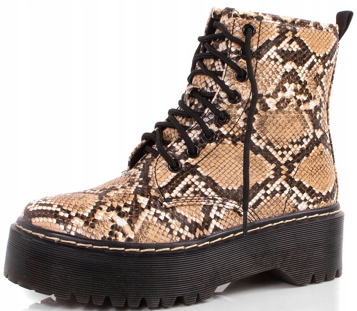 6114 OCIEPLANE GLANY TRAPERY BOTKI PLATFORMA 39 Marka inna