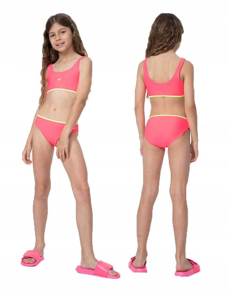 

Kostium Kąpielowy 4F Dziewczęcy Strój Dwuczęściowy