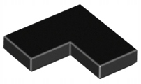 

Lego Tile 2x2 narożna Czarny 14719 Nowy